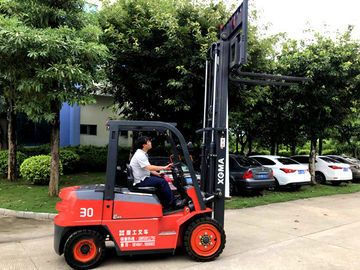 Wózek widłowy masztowy 3-osiowy, wózek wysokiego składowania Diesel XinChai